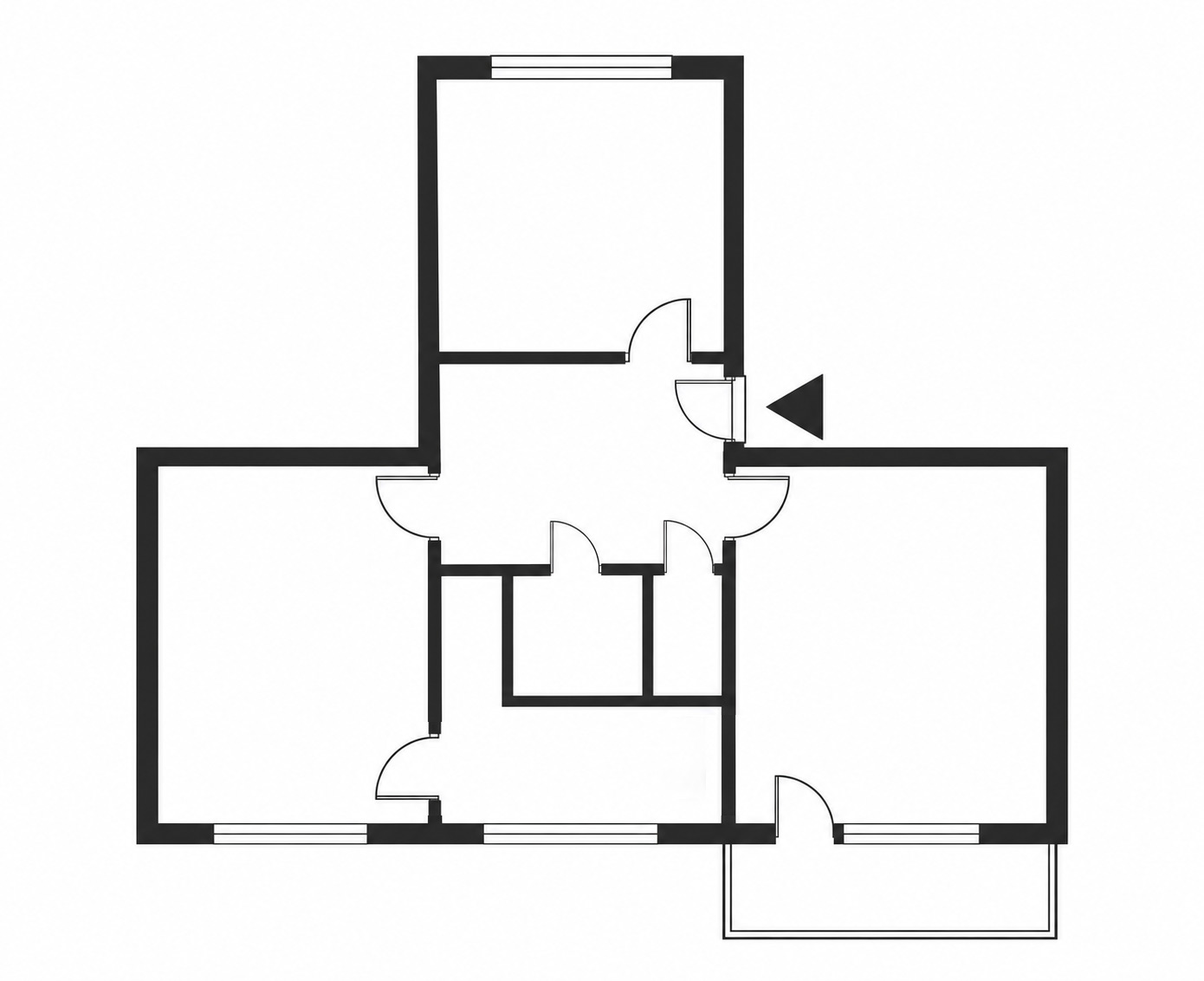 3 izbový byt s lodžiou, 64,60 m², Muškátova, Terasa – Obrázok 10